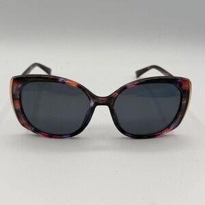 Foster Grant X Foster Grant Polarized Sunglasses Purple Tortoise Cat 3